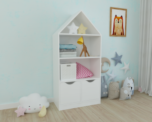 Стеллаж детский Домик-3 
