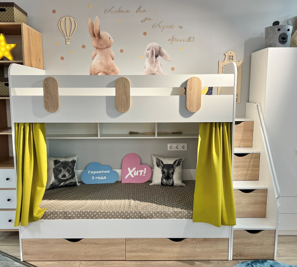 Двухъярусная кровать Фортуна 