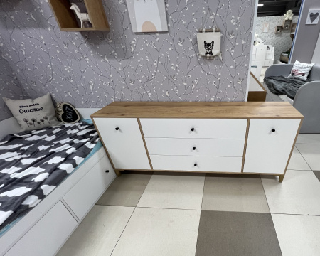 Тумба-комод 1800 мм Альви-2   от Династия Kids
