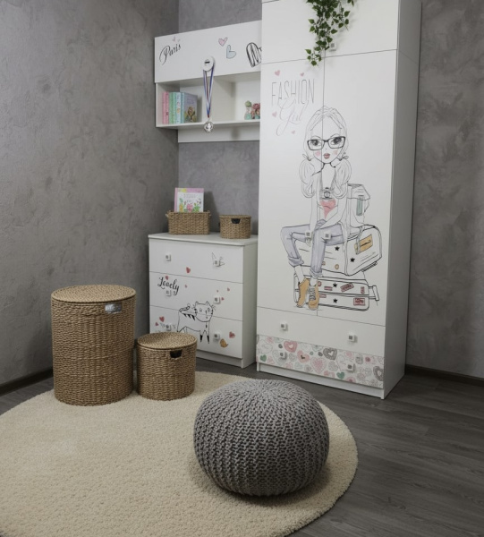 Полка коллекции Модница New  от Династия Kids