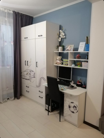 Шкаф коллекции Престиж New (с принтом) от Династия Kids