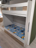 Кровать двухъярусная Твинс 190х90 (серебро + белый) от Династия Kids