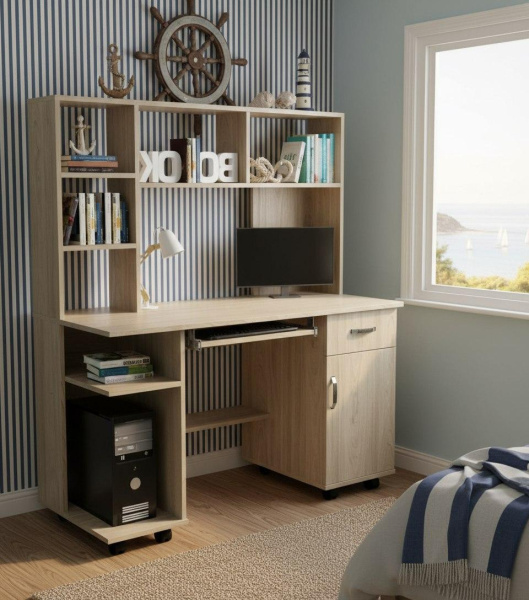 Стол письменный Костер (вяз швейцарский) 