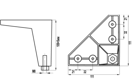 Тумба-комод 1800 мм Альви-2   от Династия Kids
