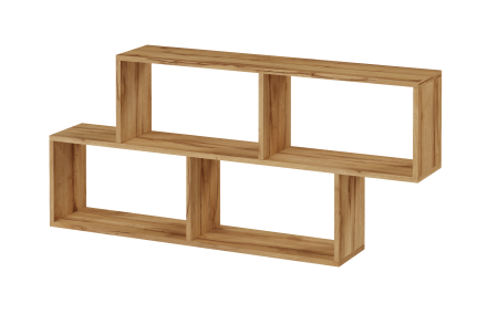 Комплект мебели Альви (кровать + стол + полка + шкаф) от Династия Kids