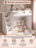 Кровать-чердак 190х90 коллекции Мозаика-2  от Династия Kids