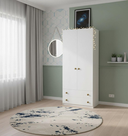 Шкаф коллекции Умка NEW (ручки - дуб) от Династия Kids