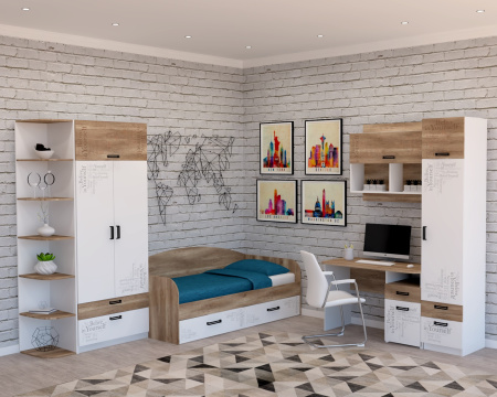 Пенал коллекции Твой Стиль (с принтом) глубина 479 мм от Династия Kids