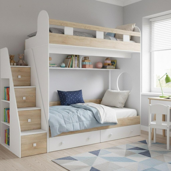 Кровать двухъярусная Юниор-1 (спальные места 160х80)