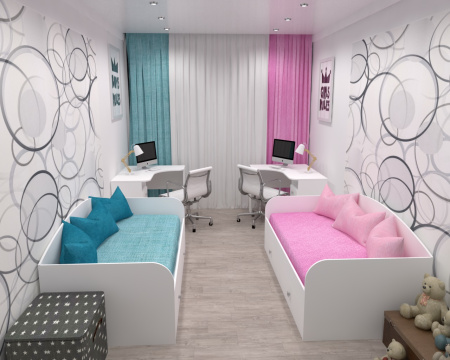 Кровать коллекции Умка New 200х90  от Династия Kids