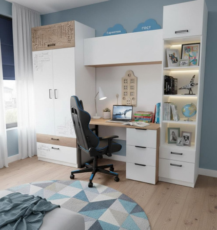 Шкаф коллекции Твой Стиль (с принтом) глубина 479 мм от Династия Kids