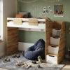 Кровать-чердак коллекции Мозаика 190х90  от Династия Kids