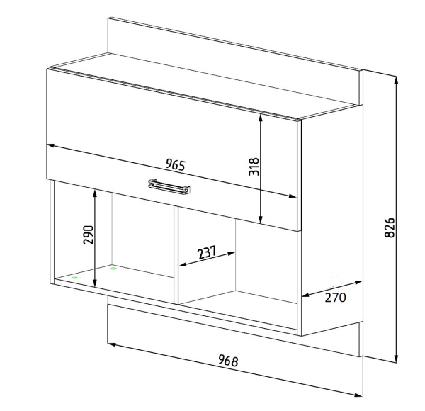Полка Модница New  от Династия Kids