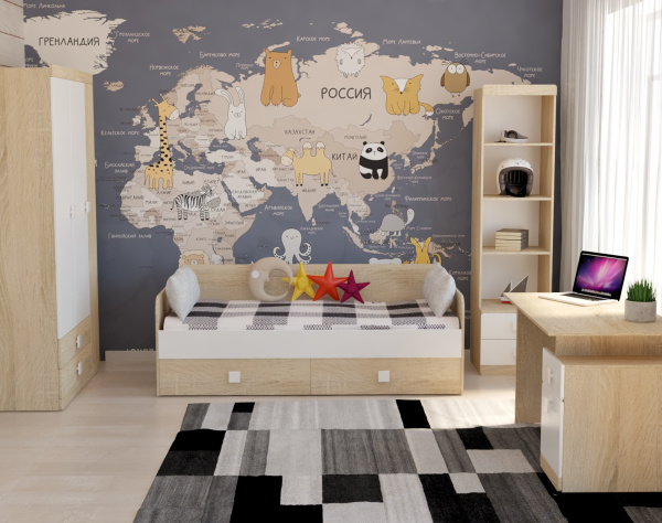 Комплект мебели коллекции Формат  от Династия Kids