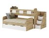Кровать 2-х ярусная Городок (цвета разные) от Династия Kids