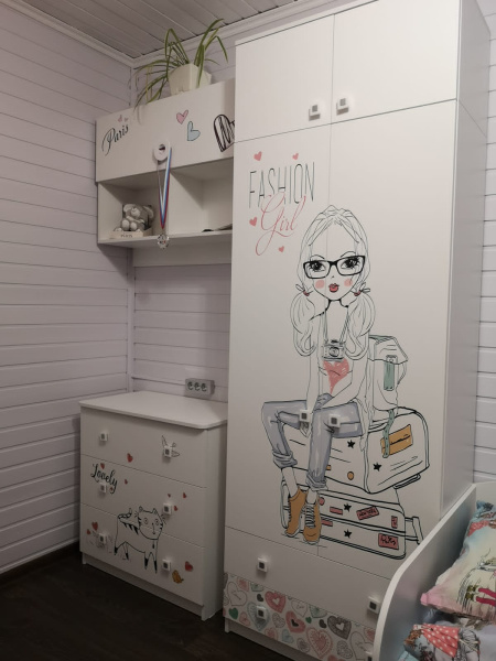 Полка Модница New  от Династия Kids