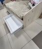 Кровать Джуни 190х90 (велюр + белый) от Династия Kids