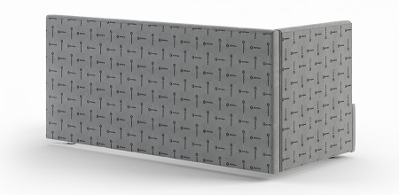 Мягкая Кровать «Quadra» 80x180 см, с подъёмным механизмом от Династия Kids