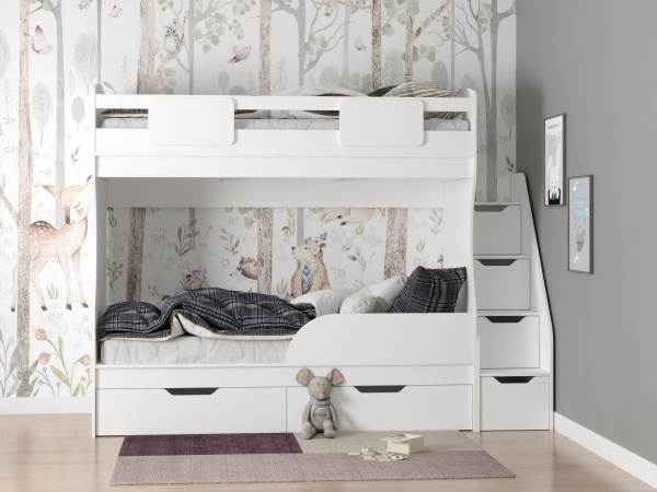 Кровать двухъярусная Дуэт 180х80 (правая)