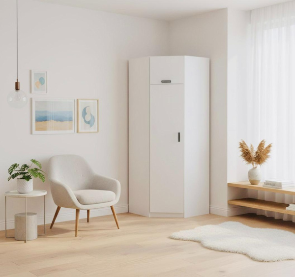 Шкаф угловой коллекции Престиж  (без принта) от Династия Kids