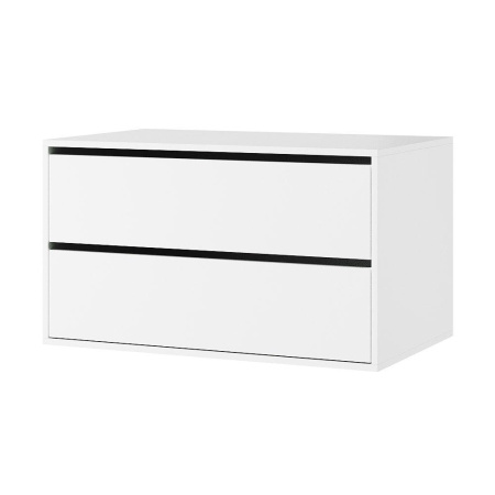 Шкаф 2-х дверный коллекции Брайт (внутри штанга + ящик) от Династия Kids