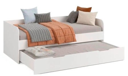 Кровать 2-х ярусная выдвижная Дабл 190х90 (цвета разные) от Династия Kids