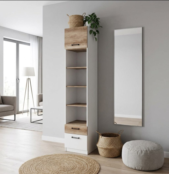 Стеллаж открытый Твой Стиль (гл. 479 мм) без принта от Династия Kids