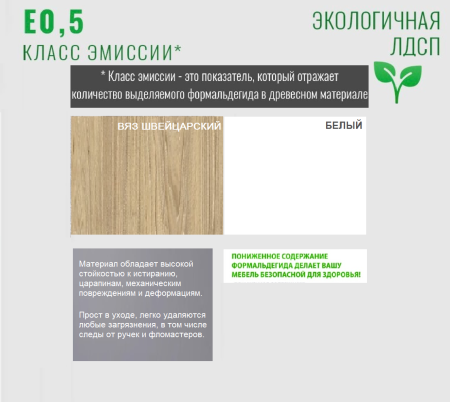 Шкаф-стеллаж коллекции Мозаика от Династия Kids