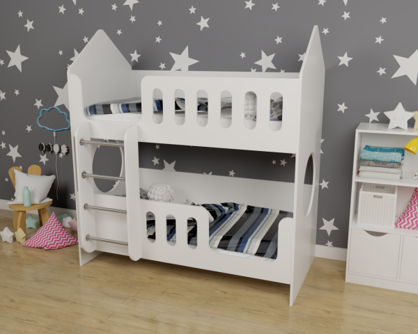 Двухъярусная кровать Домик 160х80 