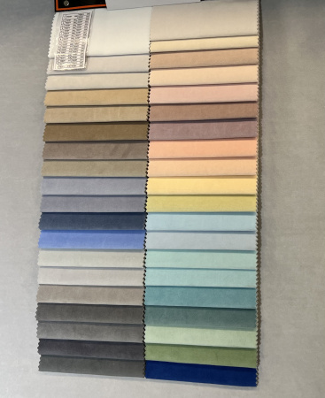 Мягкая кровать Эрмика 80х160 с ящиками. Велюр Тедди 324 (пудровый) от Династия Kids