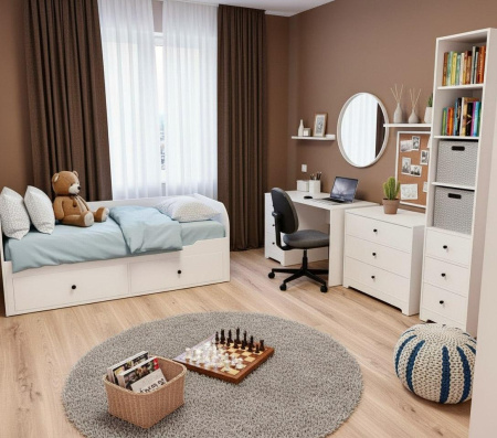 Комод коллекции Норд (с доводчиками) от Династия Kids
