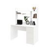 Стол письменный Практик 1200 мм (белый). Левый/правый от Династия Kids