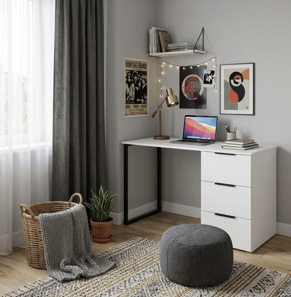 Стол 1400 мм коллекции Брайт  от Династия Kids