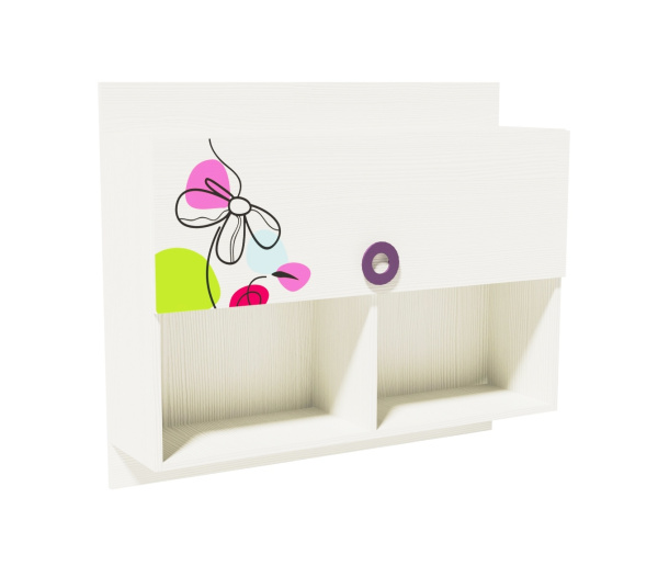 Полка навесная Цветы New  от Династия Kids