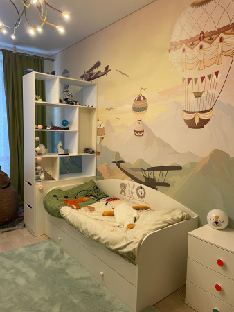 Стеллаж-перегородка для зонирования 1000 мм от Династия Kids