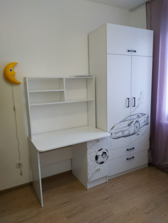 Шкаф коллекции Престиж New (с принтом) от Династия Kids