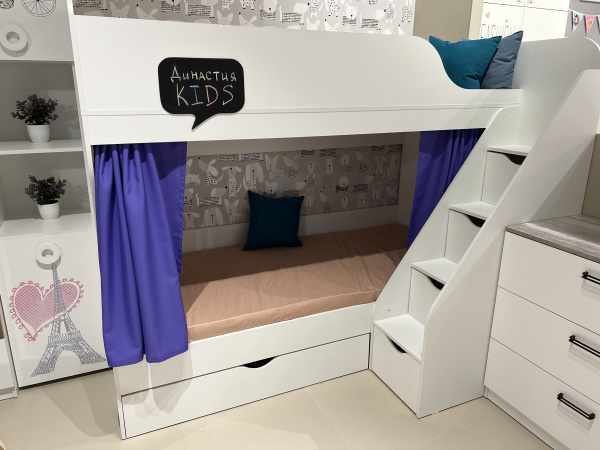 Двухъярусная кровать Умка-3  от Династия Kids