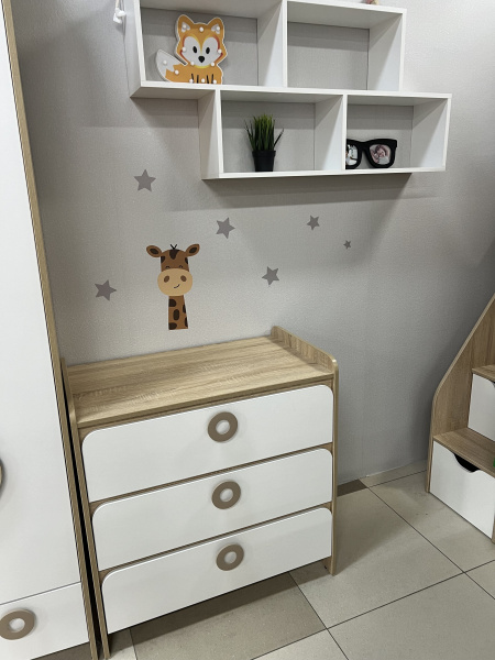 Полка настенная (цвет белый) от Династия Kids