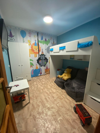 Кровать-чердак 200х90 коллекции Мозаика-2  от Династия Kids