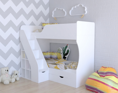 Двухъярусная кровать 180х80 Умка-2  от Династия Kids