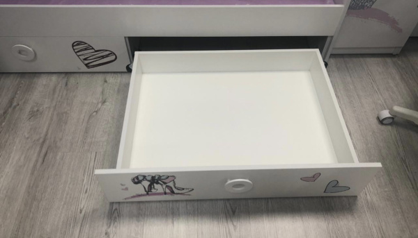 Кровать 190х90 Модница-6 New от Династия Kids