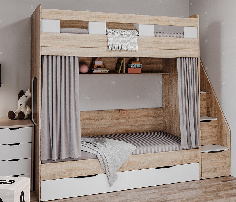 Спальные места 80х180 от Династия Kids