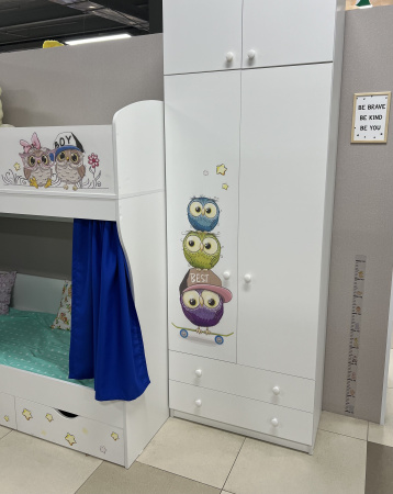 Шкаф коллекции Совята NEW от Династия Kids