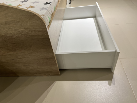 Кровать коллекции Твой Стиль New 200х90 (прямая спинка) от Династия Kids