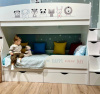 Двухъярусная кровать Хэппи 180х80 с бортиком от Династия Kids